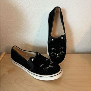 Children’s Place Velvet Cat Kitty Sneakers Shoes